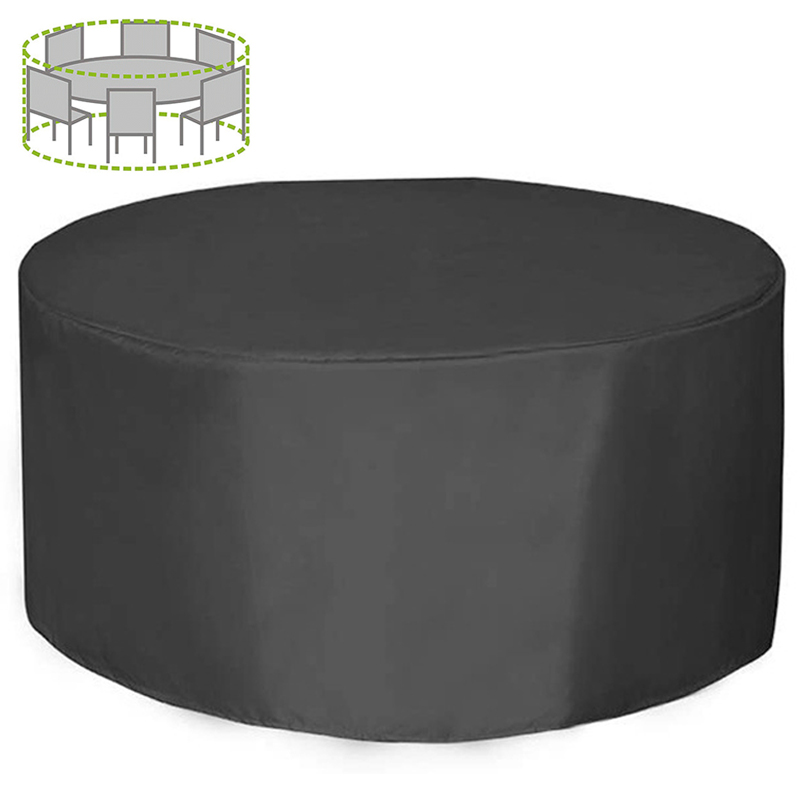Outdoor Furniture Philippines - Pokrowiec na meble okrągłe, 12 rozmiarów,