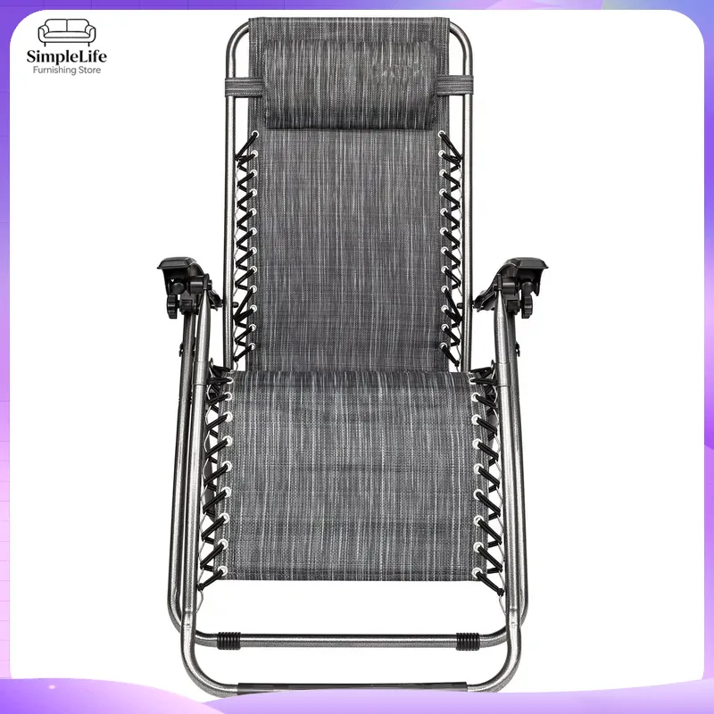 Outdoor Furniture Grey - Krzesło Grawitacyjne Nieskończona Zero Gravity, Regulowane
