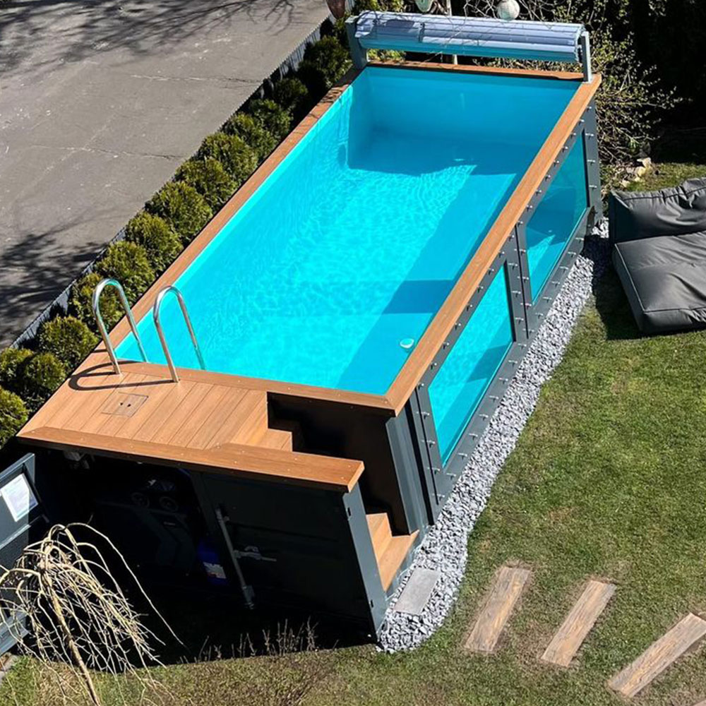 Outdoor Furniture For Pool - Fabrycznie Nowy Duży Luksusowy Basen Zewnętrzny