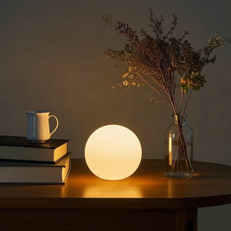 Outdoor Furniture For Pool - Lampa LED w kształcie kuli, solarna,