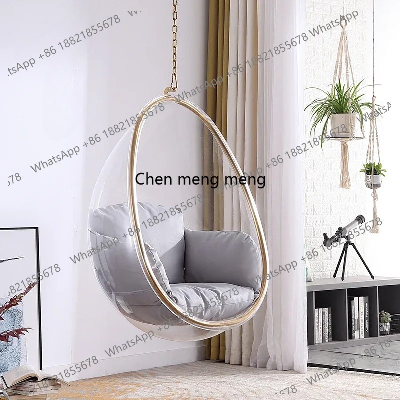 Hanging Egg Chair - Huśtawka ogrodowa w stylu nordyckim, hamak,