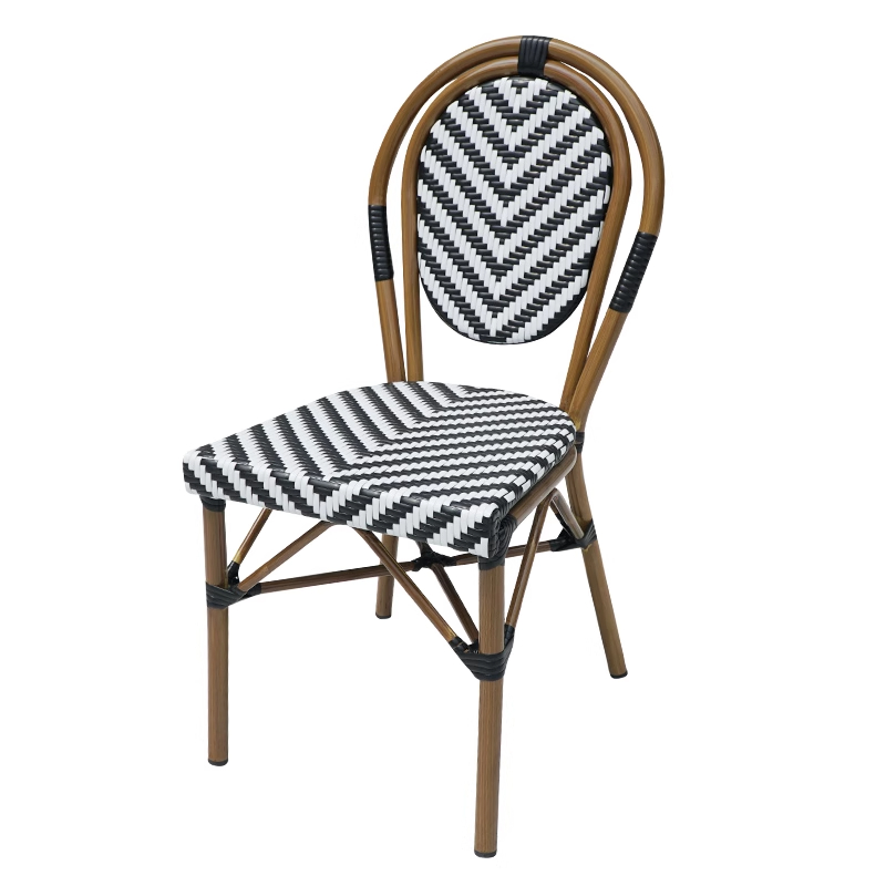 Outdoor Furniture Metal Chairs - Zestaw mebli ogrodowych Krzesła z rattanu