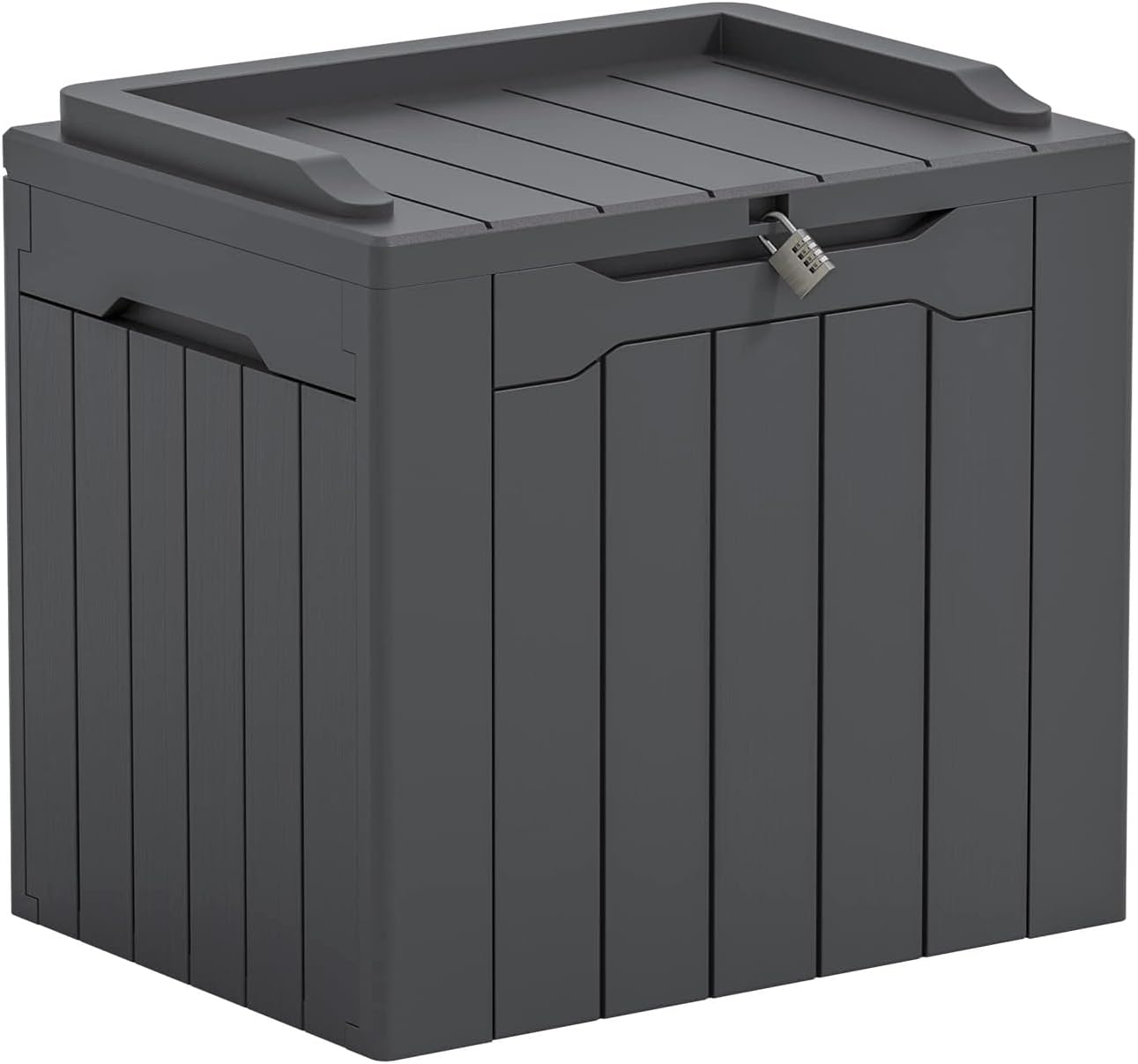 Outdoor Furniture Grey - Skrzynia do przechowywania na zewnątrz o