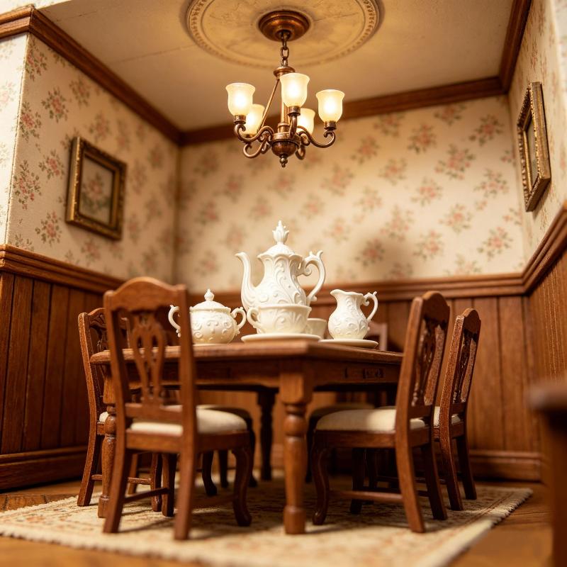 Bistro Table Set - Nowa Wyprzedaż. Stylowy Miniaturowy Zestaw Czajniczka