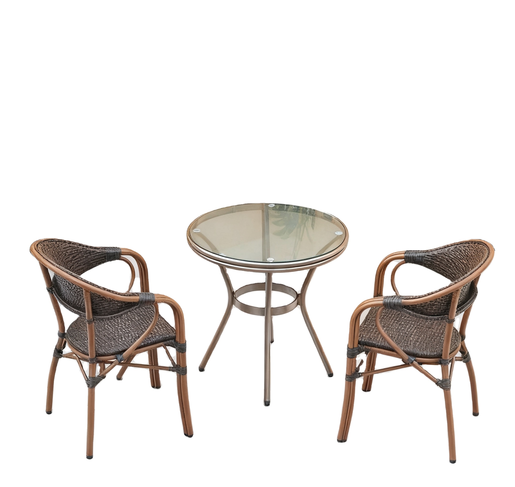 Zestaw krzeseł i stołu z wikli – Outdoor Furniture For Cafe recenzja i cena