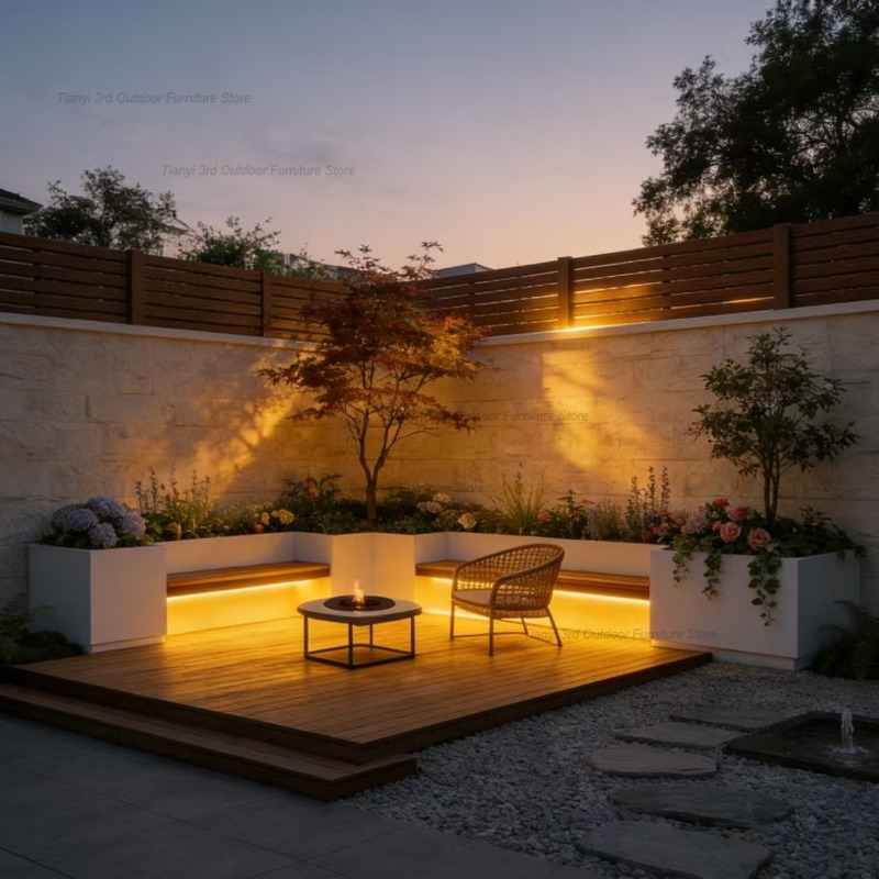 Nordycki Stolik Ogrodowy z Żel – Outdoor Furniture Metal Chairs recenzja i cena