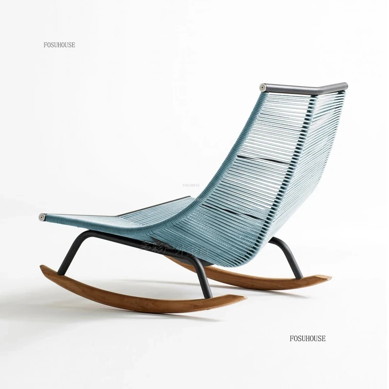 ✿ 。 Krzesło bujane na balkon,  – Outdoor Furniture Japanese Style recenzja i cena