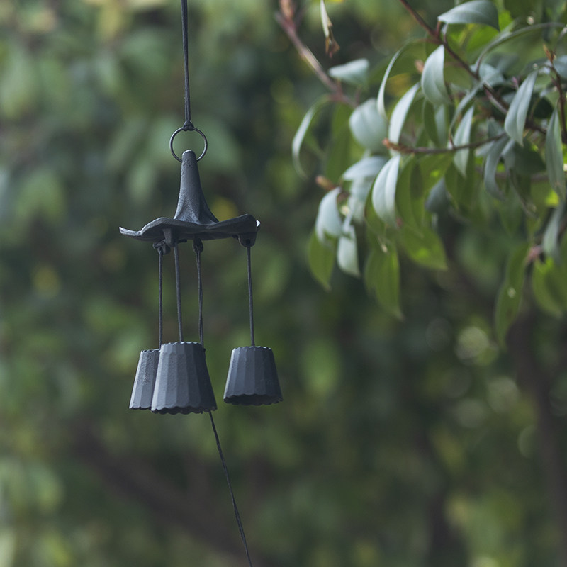 Trójkrotne dzwonki wietrzne z  – Outdoor Furniture Japanese Style recenzja i cena