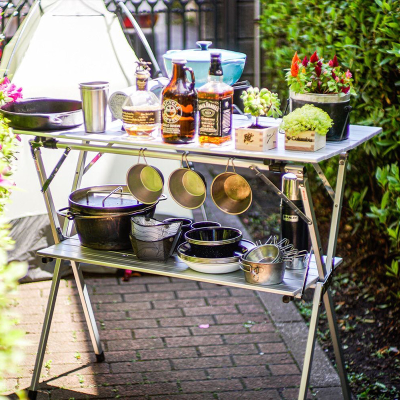 Składany, wodoodporny stół tel – Outdoor Furniture Japanese Style recenzja i cena