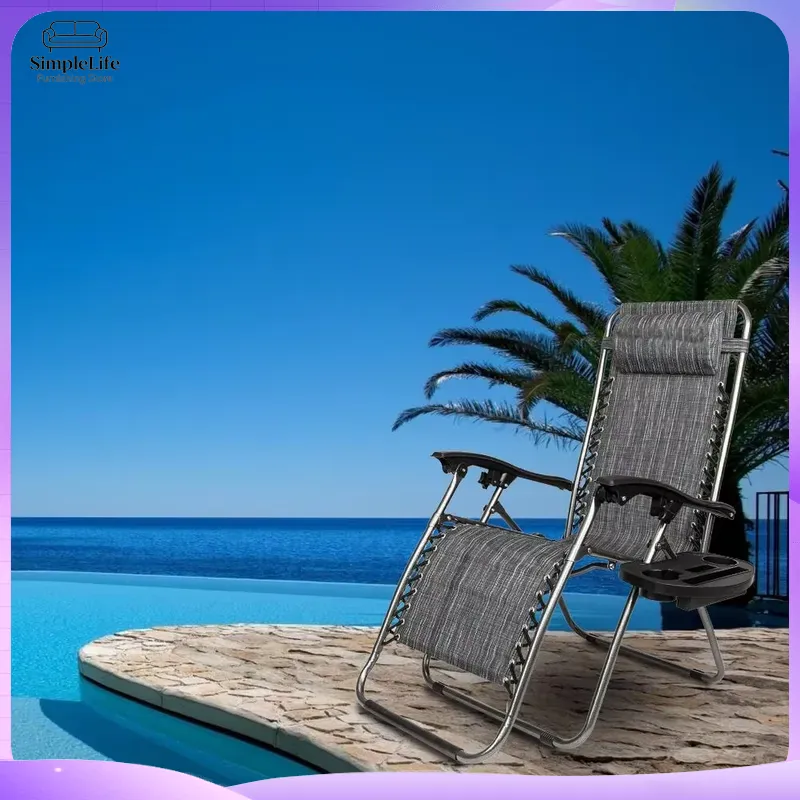 Krzesło Grawitacyjne Nieskończ – Outdoor Furniture Grey recenzja i cena