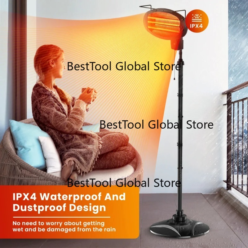 Wodoodporny Elektryczny Grzejn – Patio Heater Standing recenzja i cena