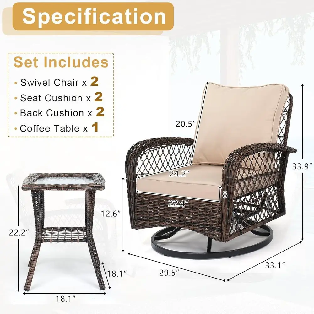 3-częściowy zestaw mebli ogrod – Outdoor Furniture Metal Chairs recenzja i cena