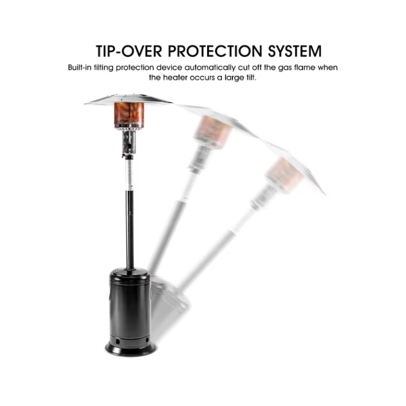 Grzejniki stojące na zewnątrz  – Patio Heater Standing recenzja i cena