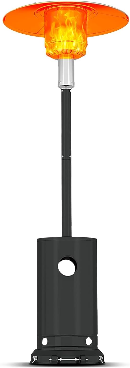 Lampa grzewcza zewnętrzna 48 0 – Patio Heater Standing recenzja i cena