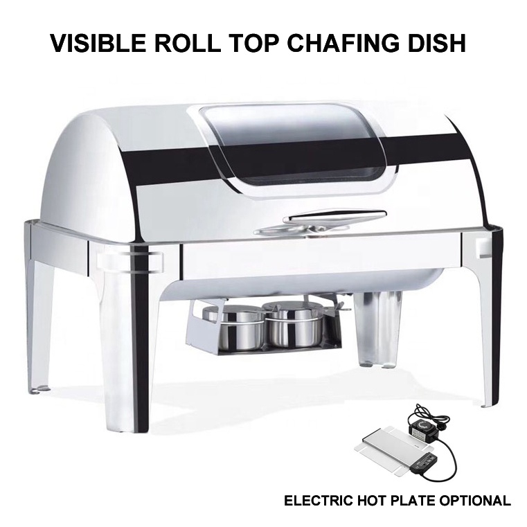 Luksusowy prostokątny chafing  – Bistro Table Set recenzja i cena