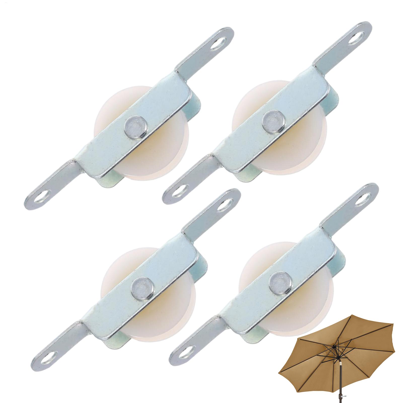 4 szt. Rolki do parasola ogrod – Outdoor Furniture Umbrella recenzja i cena