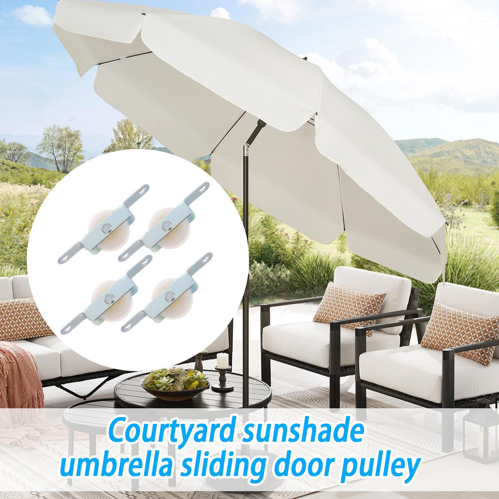 4 szt. Rolki do parasola ogrod – Outdoor Furniture Umbrella recenzja i cena