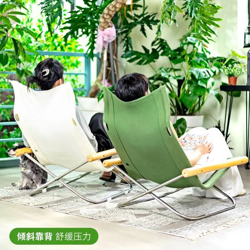 Składane krzesło leżak z płótn – Outdoor Furniture Japanese Style recenzja i cena