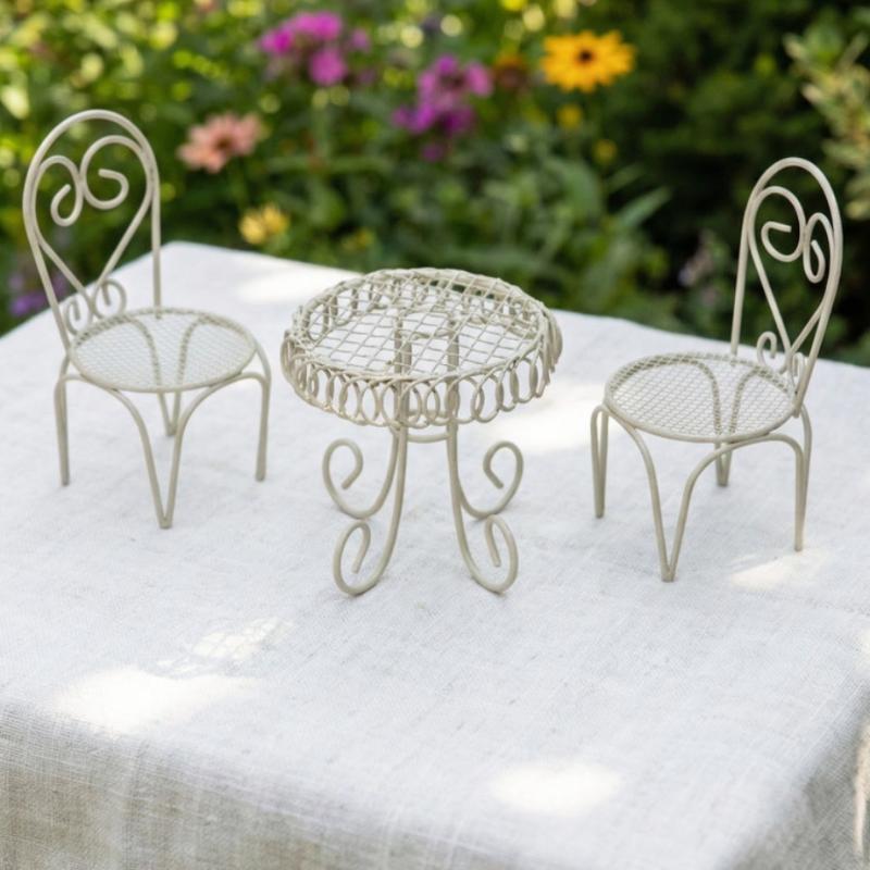 1/3 szt. Ozdoba do domku dla l – Bistro Table Set recenzja i cena