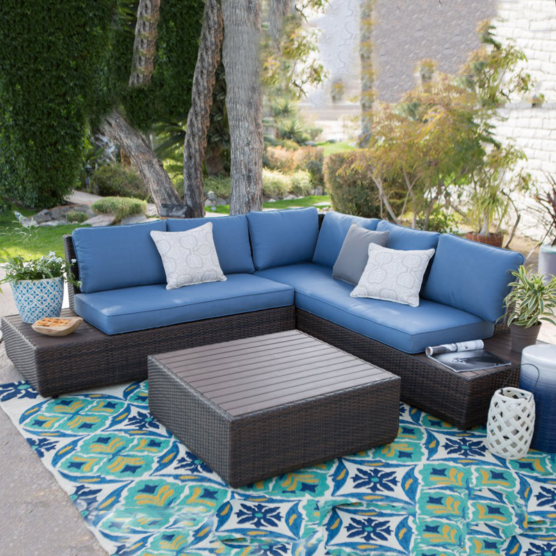 Sofa ogrodowa na zewnątrz, rat – Outdoor Furniture Metal Chairs recenzja i cena