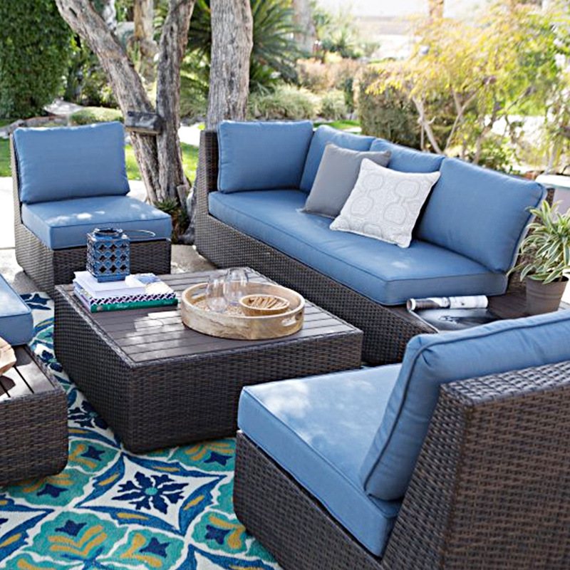 Sofa ogrodowa na zewnątrz, rat – Outdoor Furniture Metal Chairs recenzja i cena