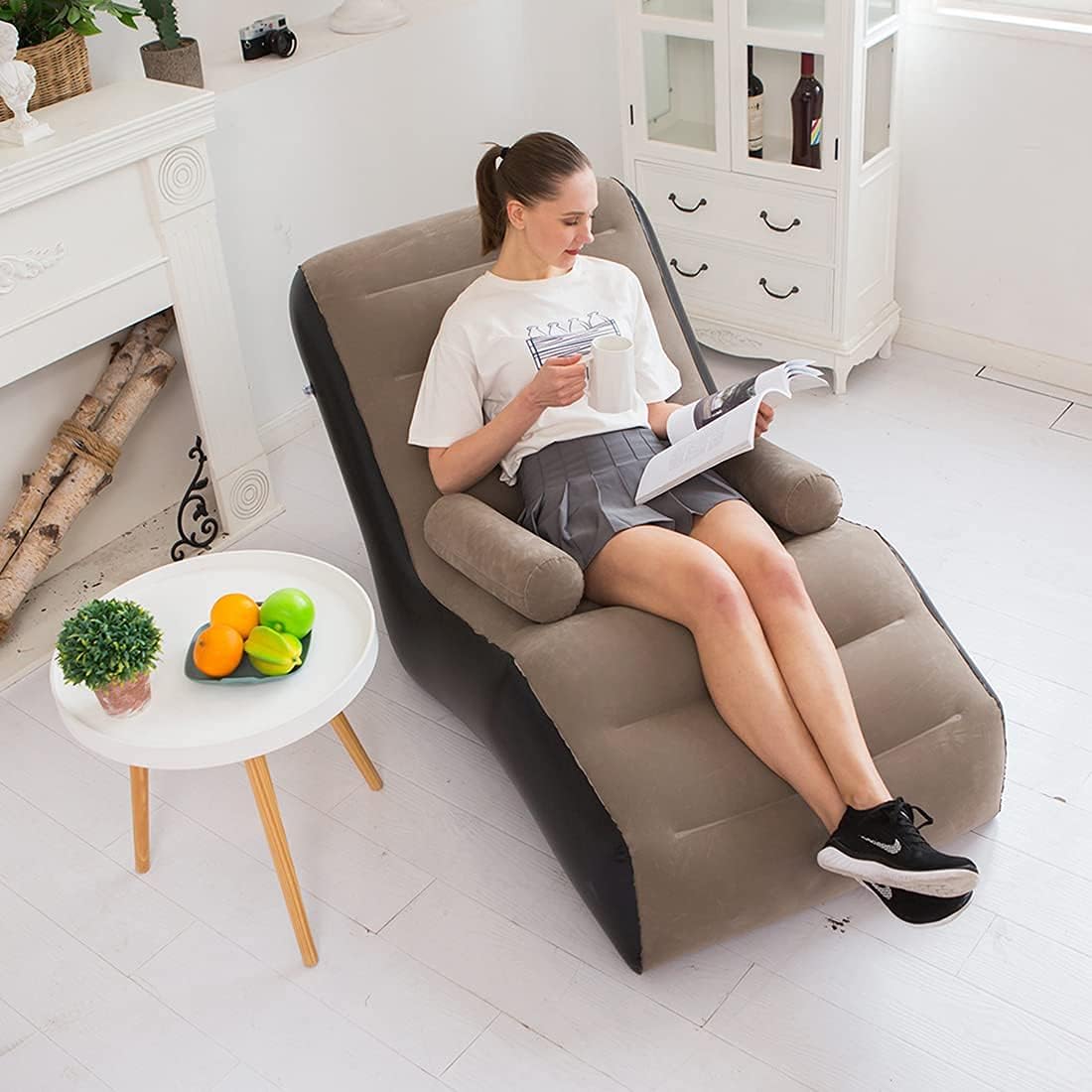 Składana dmuchana sofa, nadmuc – Outdoor Furniture Philippines recenzja i cena