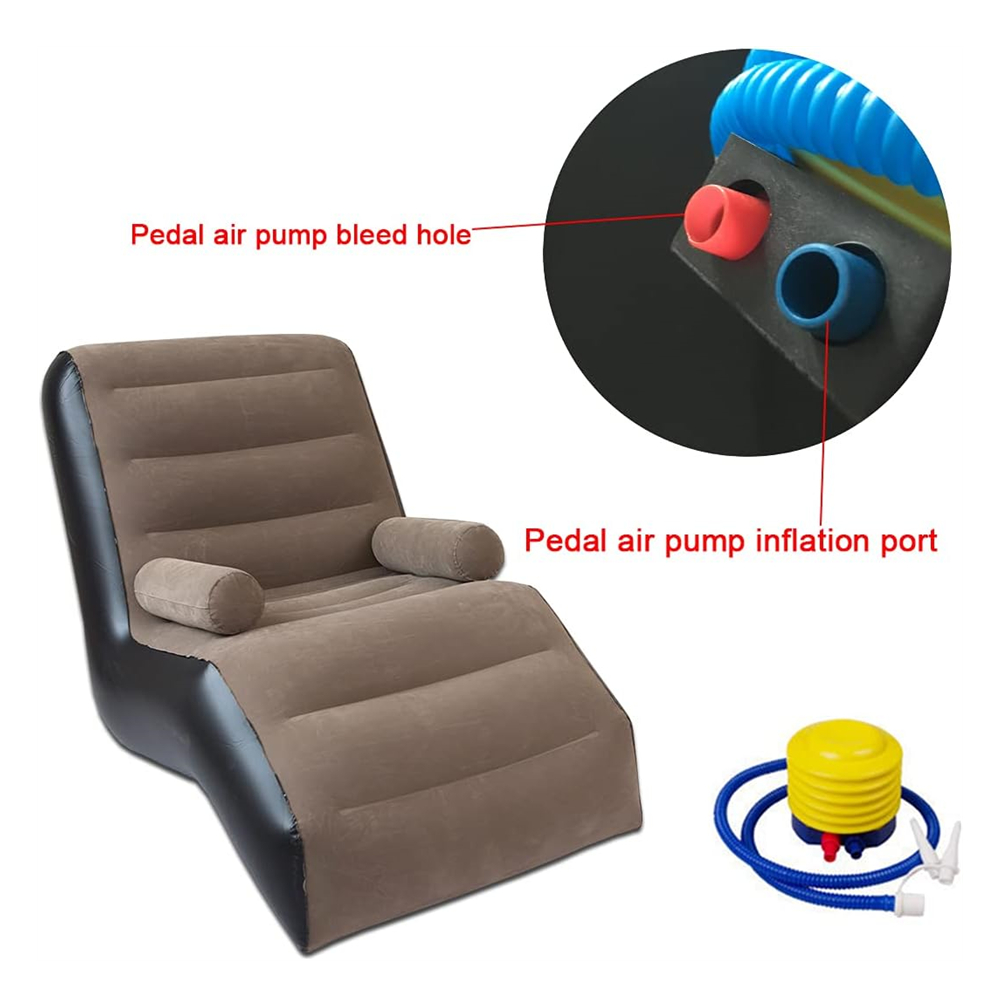 Składana dmuchana sofa, nadmuc – Outdoor Furniture Philippines recenzja i cena