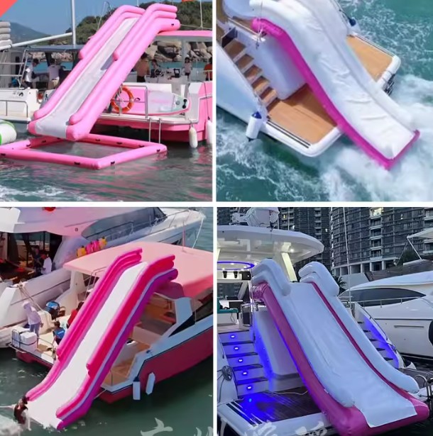Nadmuchiwana jachtowa zjeżdżal – Outdoor Furniture For Pool recenzja i cena